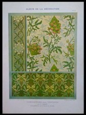 JUGENDSTIL WANDBEHÄNGE