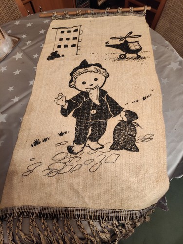 Vintage wandbehang sandmann - vintage,