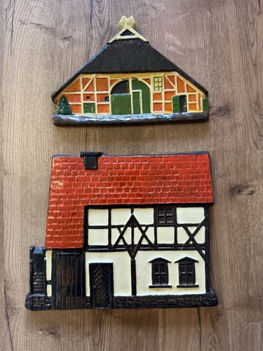 Vintage keramik wandbilder - keramik,