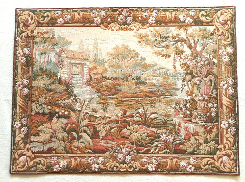 Vintage gobelin wandbehang - /,