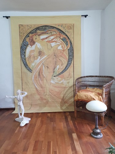 Mucha jugendstil wandbehang - jugendstil,