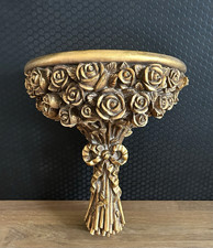 Wandkonsole Barock 31 cm Rosen