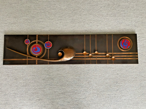 Wandtafel bild kupfer emaille - bild,