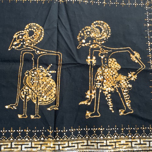 Indonesischer batik wandbehang - indonesischer, batik-wandbehang