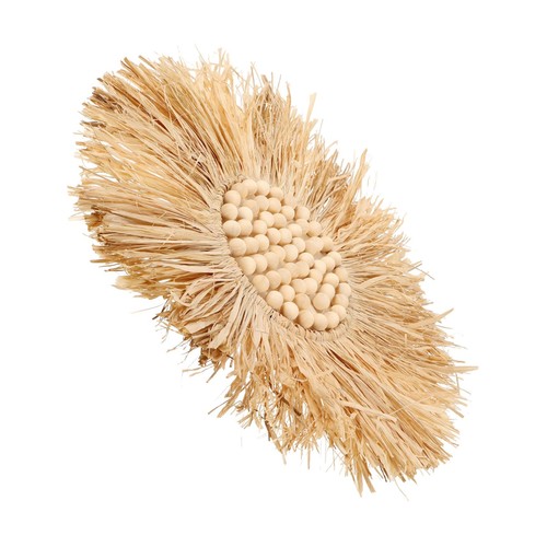 Wanddekoration raffia - wanddekoration,