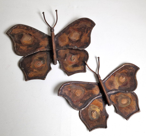 Wandbild bronze brutalistisch - bronze,