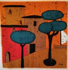 Wandbehang Baumwolldruck