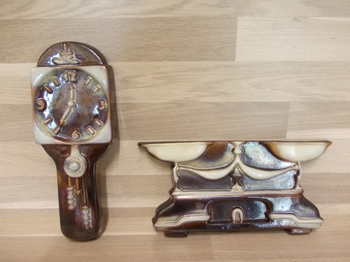 Art déco keramik - wanddeko, mit
