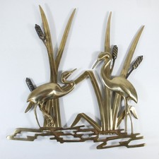 Vintage Wandbehang Messing