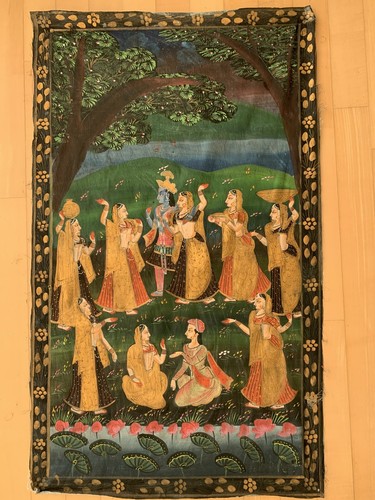 Pichwai indische malerei - pichwai,
