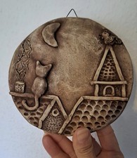 Handgemachtes Ton-Wandbild