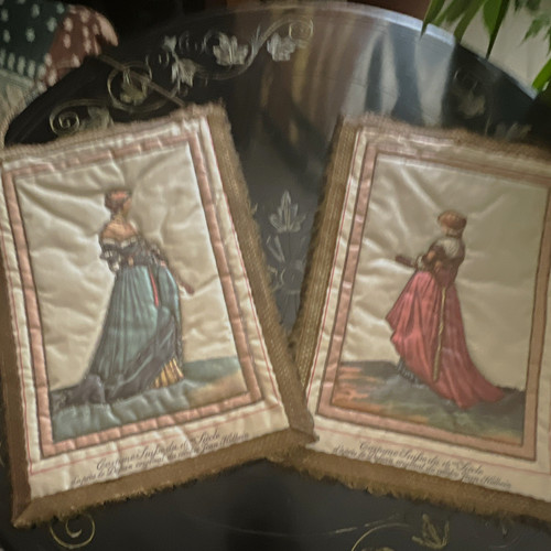 Tapisserie wandbehang - 2x,
