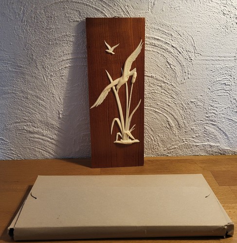 Bild möwe holz vintage wand - holz,