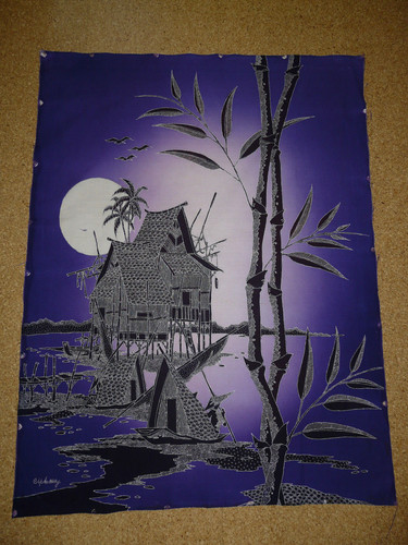 Textilkunst batik - ***, textilkunst,