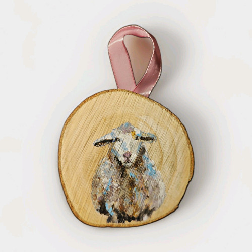 Handbemaltes tierportrait auf - handbemaltes,