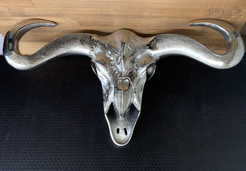 Wandfigur xxl stierkopf - wandfigur,